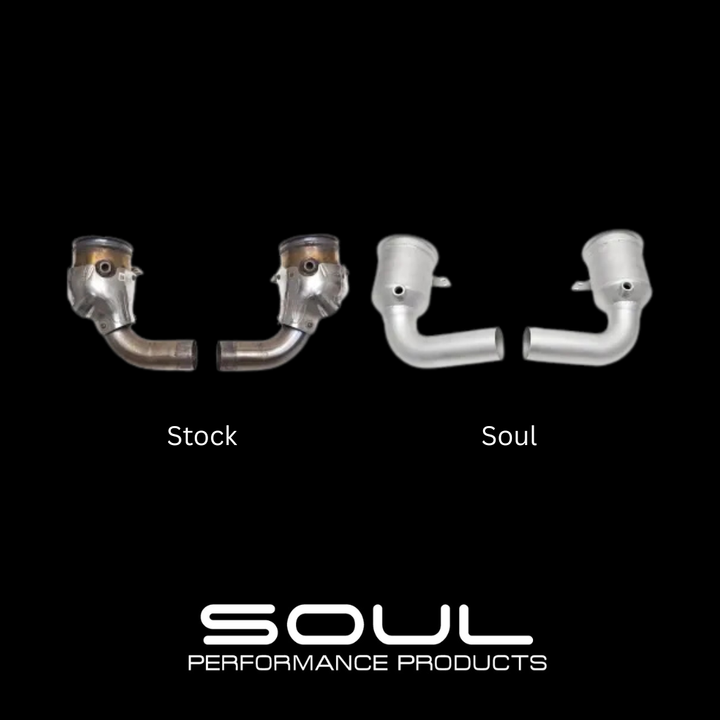 Porsche 992.1 Carrera SOUL Sport Catalytic Converters