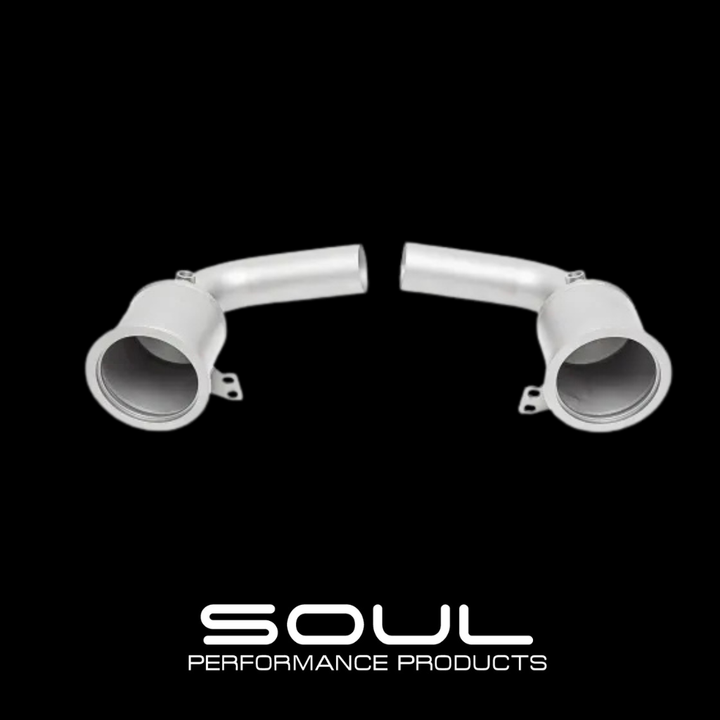 Porsche 992.1 Carrera SOUL Cat Bypass Pipes