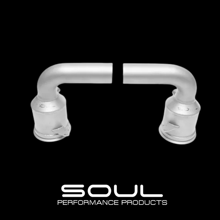 Porsche 992.1 Carrera SOUL Cat Bypass Pipes
